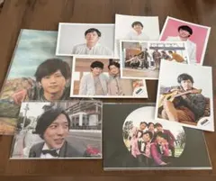嵐　クリアファイル　二宮和也　櫻井翔　大野智　写真　フォト　ポストカード