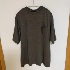 COMOLI 24SS サマーウール半袖Tシャツ BORDER 2