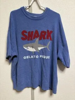 ジェラートピケ　シャーク　プルオーバー　Tシャツのサムネイル