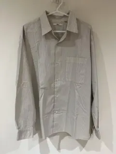 UNIQLO C ブロードオーバーサイズシャツ？ストライプ Lサイズ