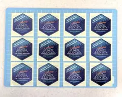 ディズニーリゾート　スペースマウンテン　ステッカー　シール12枚