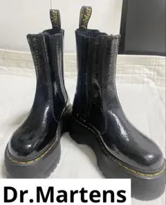 【厚底です】美品 Dr.Martensチェルシーブーツ 2976max UK4