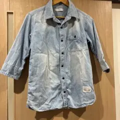 DETAILS ライトブルー デニムシャツのサムネイル