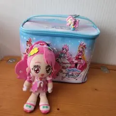 ひろがるスカイ　プリキュア収納ポーチ 水色　その他2点