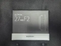 未使用品 COSINA フォクトレンダー ULTRON 27mm F2 シルバーのサムネイル