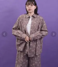 I am I in fact... ANGEL CHECK shirtのサムネイル