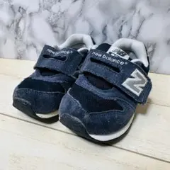 new balance キッズスニーカー ネイビー　996