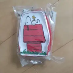 DHC スヌーピー 　チャーム付き　 エコバッグ ナチュラル