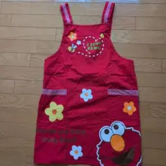 セサミストリート　エプロン　エルモのサムネイル