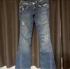 TRUE RELIGION ブーツカットデニムライトブルー