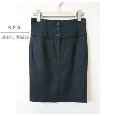 【S.P.R 】タイトスカート スカート　グレーのサムネイル