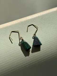 天然石　ピアス　両耳用
