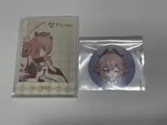 原神　八重神子　アクリルカード　アクリルブロック　スシロー　ピック