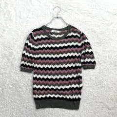 マルチボーダー ニット