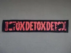 ワンオク ONE OK ROCK DETOX ライブ マフラータオル レッド