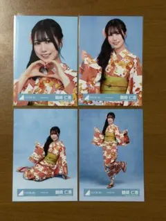 鶴崎仁香 生写真(2026年 浴衣)4枚
