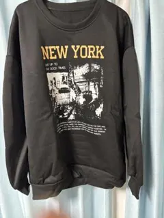 NEW YORK グラフィック スウェット