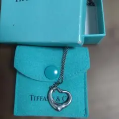 Tiffany　オープンハートネックレス