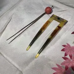 アンティーク　かんざし