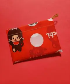 キャラクターエコバッグ　大容量　軽量　折り畳み　モンチッチ