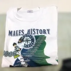 Mizuno 鈴木イチロー Tシャツ MAKES HISTORYのサムネイル