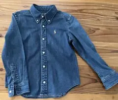 Ralph Lauren 長袖シャツ 130 デニム ストレッチ ラルフローレン