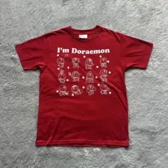 I'm Doraemon ドラえもん スポーツプリント Tシャツ 赤 Mサイズのサムネイル