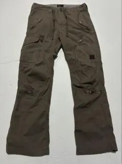 EDWIN OWF カーゴパンツ ブラウン ミリタリー 多ポケット S