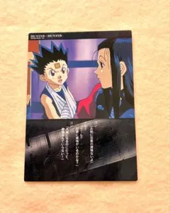 希少品 HUNTER×HUNTER カードダスマスターズ ゴン イルミ 82 - メルカリ