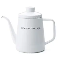 美品　ディーンアンドデルーカホーローケトルホワイト 1.0L ドリップポット箱付