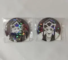 鬼滅の刃 オールスター缶バッジ 童磨 2点セット