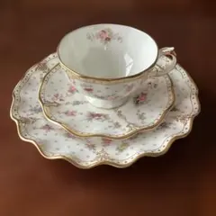 オールドノリタケ 大皿 ローズガーランド 金盛 - メルカリ