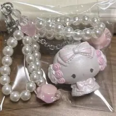 シークレットストラップ　ホワイトフリル　こぎみゅん