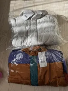 F.O.KIDS アウター　レインボー ベージュ　2点まとめ