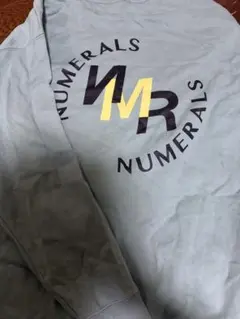 NUMERALS 長袖スウェット ライトグリーン Mサイズ