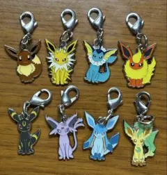 ポケットモンスター ブイズメタルチャーム8個セット