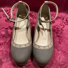axes femme　アクシーズファム　パンプス　ブラウン