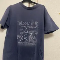 SHADOW BEAR ネイビー Tシャツ