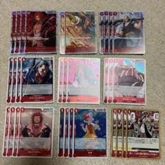원피스 カード 赤シャンクス デッキパーツ