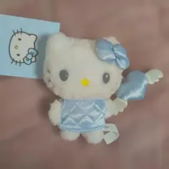 サンリオ ハローキティ ミニチュアキルト マスコット　ブルー 水色