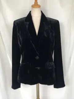 ベロア テーラードジャケット