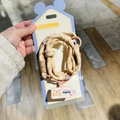 上海ディズニー　ダッフィー　携帯スマホショルダーストラップ