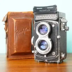 完動品◎RICOHFLEX DIA L 露出計付き 二眼レフ フィルムカメラ71 リコー 完動品◎RICOHFLEX DIA L 露出計付き 二眼レフ フィルム