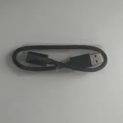 USB-A to USB-C 黒 USBケーブル