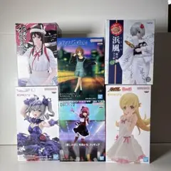 美少女フィギュア プライズ 6体セット 艦これ 地獄楽 アニメ など