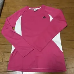 adidas CLIMA WARM 長袖シャツ ピンク
