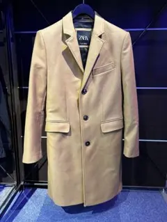 キャメル チェスターコート