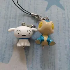 すき家 すきすきセット 恐竜クレヨンしんちゃん つながるマスコット　ナナ&シロ