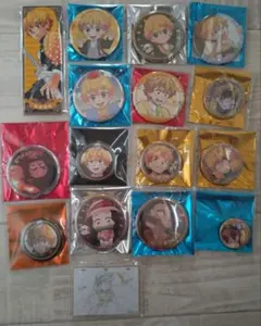 我妻善逸　竈門禰豆子　梅雨　奏　箔押し　遊郭編　立志編　原作　星座　缶バッジ