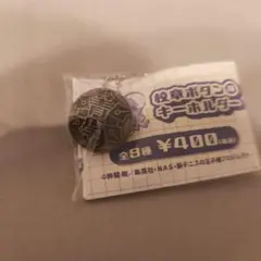 新テニスの王子様　校章ボタン風キーホルダー　青学①